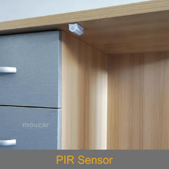 Surface mounted LED PIR motion sensor 12v 24v